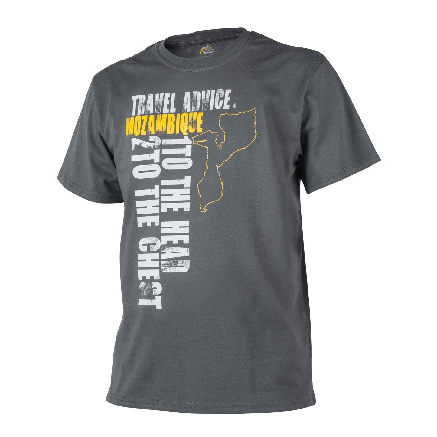 T-SHIRT (TRAVEL ADVICE: MOZAMBIQUE) - COTTON