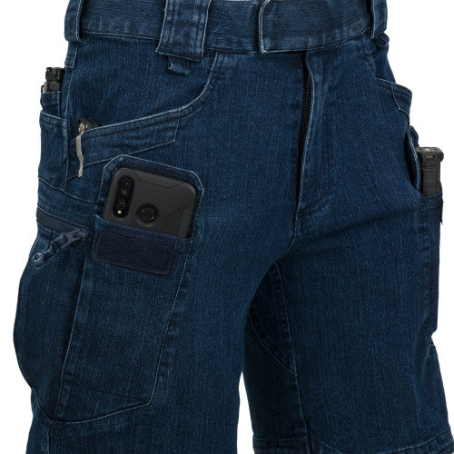 UTS (URBAN TACTICAL SHORTS) 8.5" - DENIM STRETCH