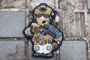 BB Heads Airsoft Sniper #2 Morale Patch