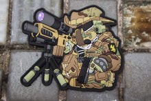 Laden Sie das Bild in den Galerie-Viewer, BB Heads Airsoft VIP Sundust #5 Morale Patch
