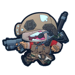 BB Heads Airsoft Player #1 Morale Patch