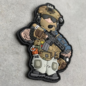 BB Heads Tacticool Dude Patch