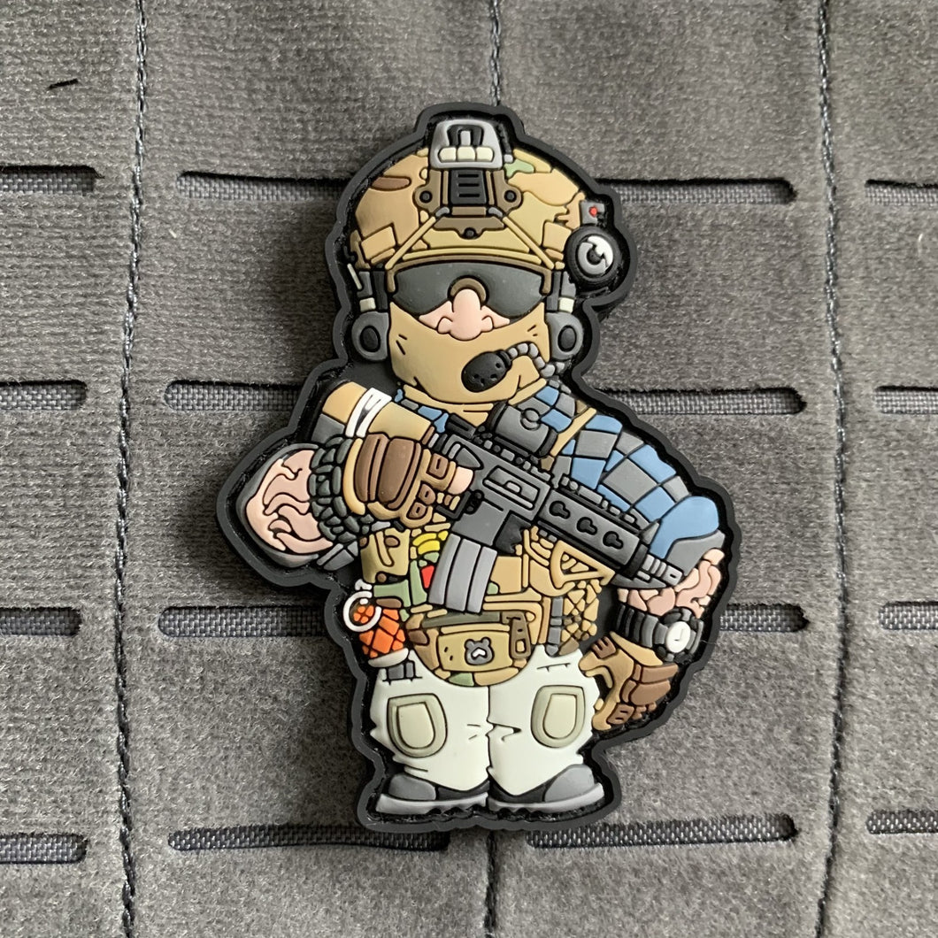 BB Heads Tacticool Dude Patch