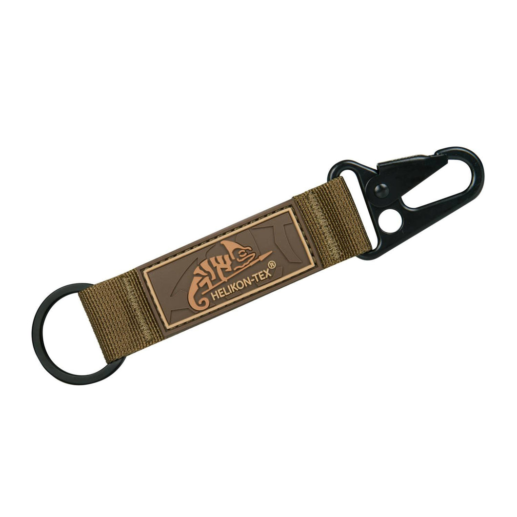 SNAP HOOK KEYCHAIN WITH LOGO - NYLON