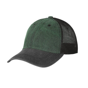 PLAIN TRUCKER CAP - WASHED COTTON