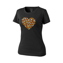 Laden Sie das Bild in den Galerie-Viewer, WOMEN&#39;S T-SHIRT (CHAMELEON HEART)
